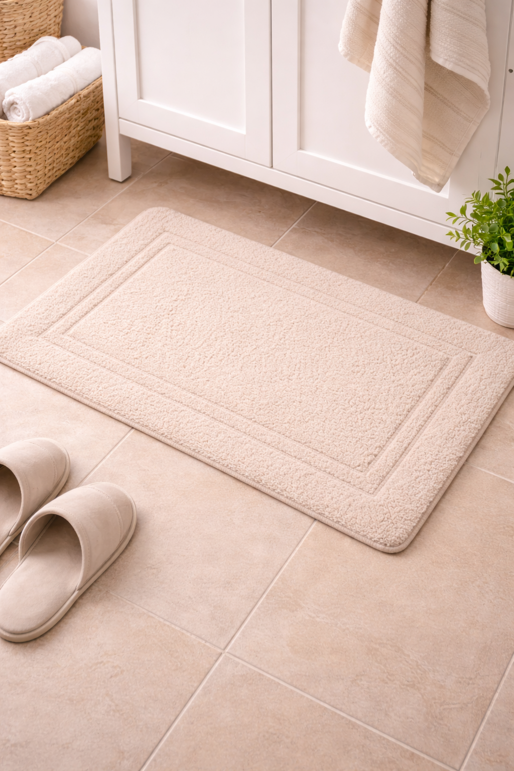 Anti-Slip Cotton Floor Mat