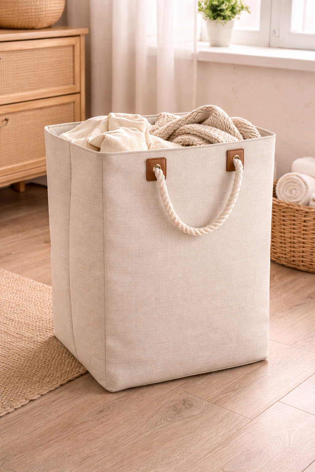 Multi-Purpose Foldable Laundry Storage Bag